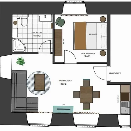 Apartment In2therooms Giovanni *