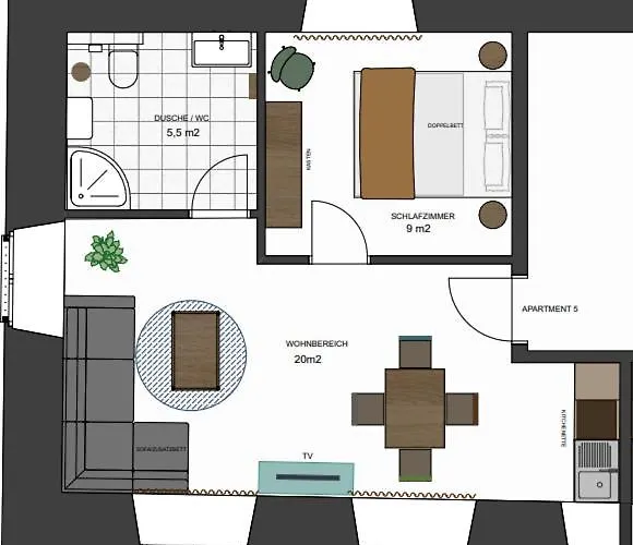 Apartment In2therooms Giovanni *
